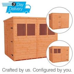 Garden Sheds for Sale Large &amp; Small Sizes Tiger Sheds